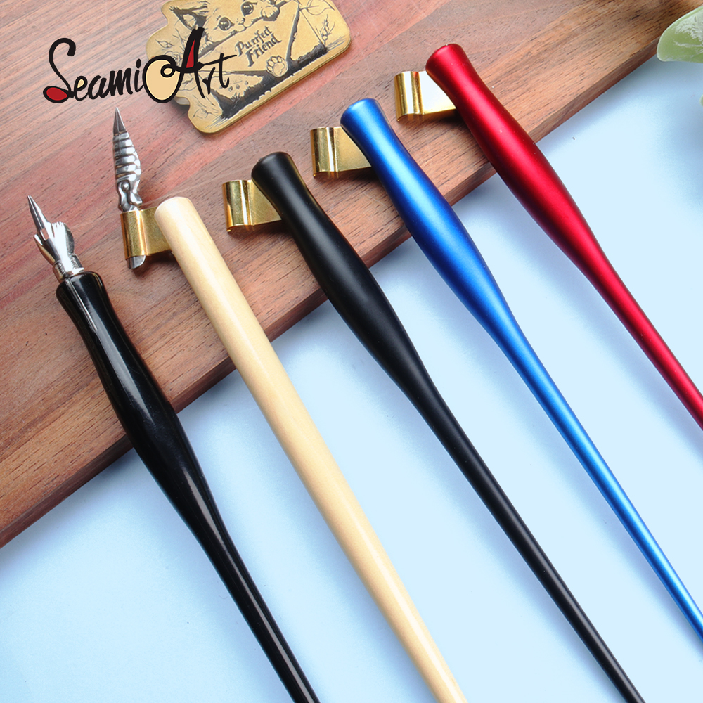 Tactical Pen Tool - SeamiArt 1pc Multifunctional Dip Pen Holder
