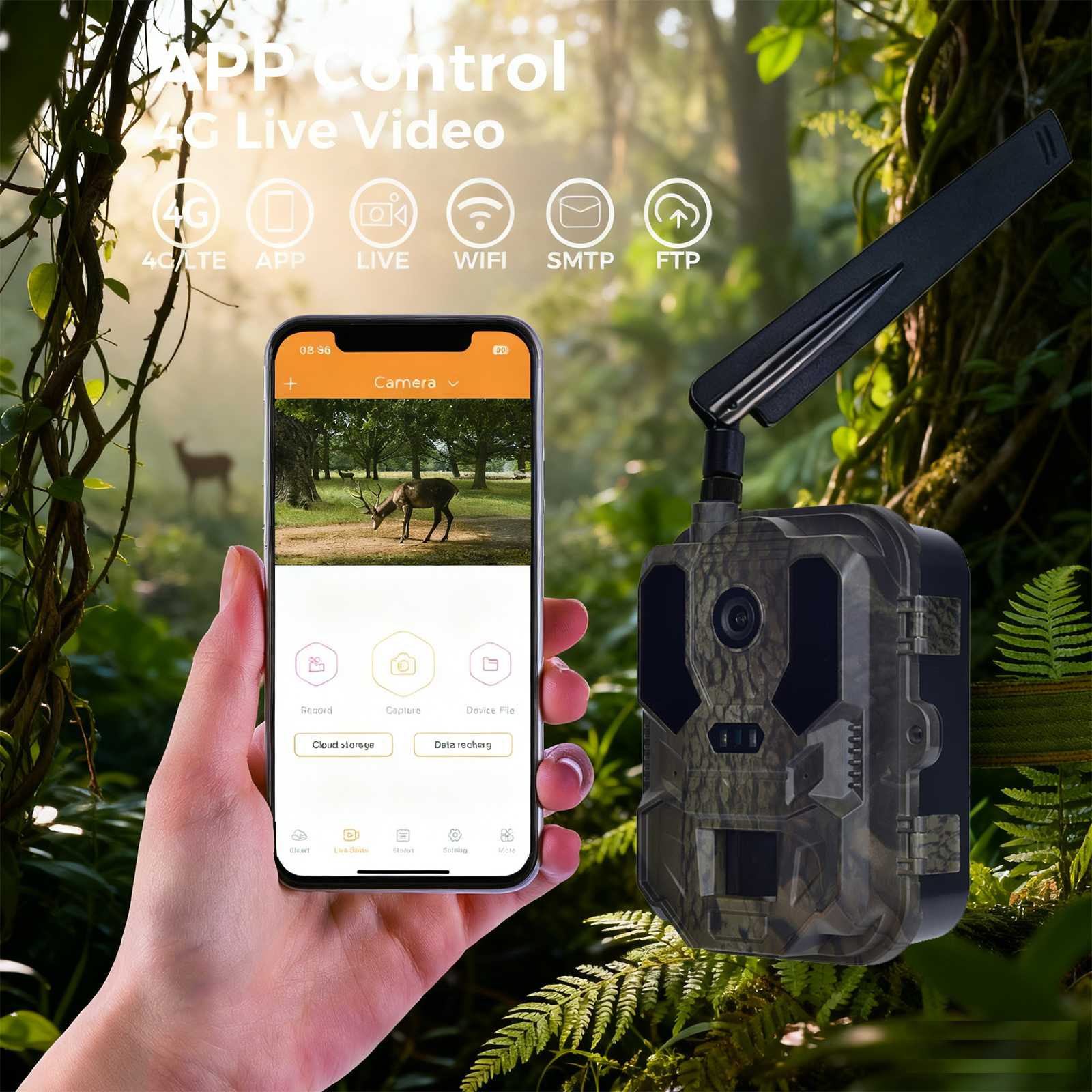 Outdoor Hunting Videos - Outdoor 4K Video 120MP Photo 4G