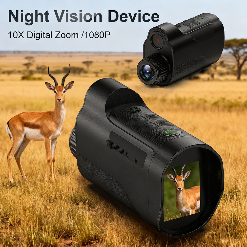 Outdoor Hunting Videos - Night Vision Monoculars 1080P HD Infrared