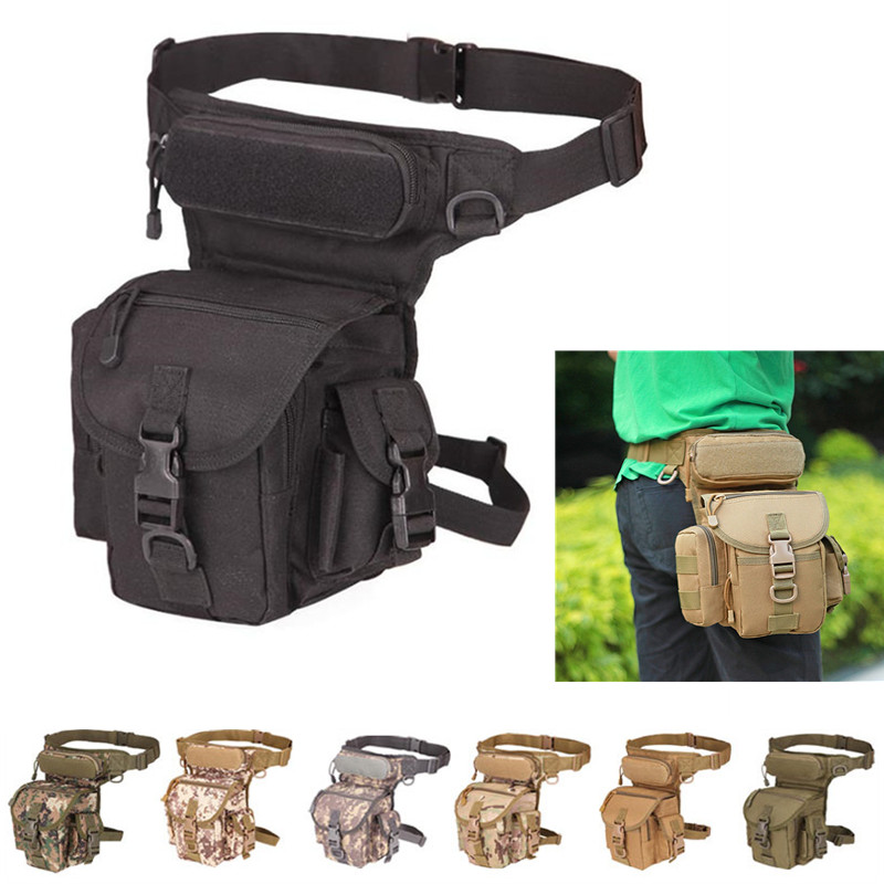 Outdoor Hunting Belt - Men's Tactical Drop Leg Bag Multifunctional