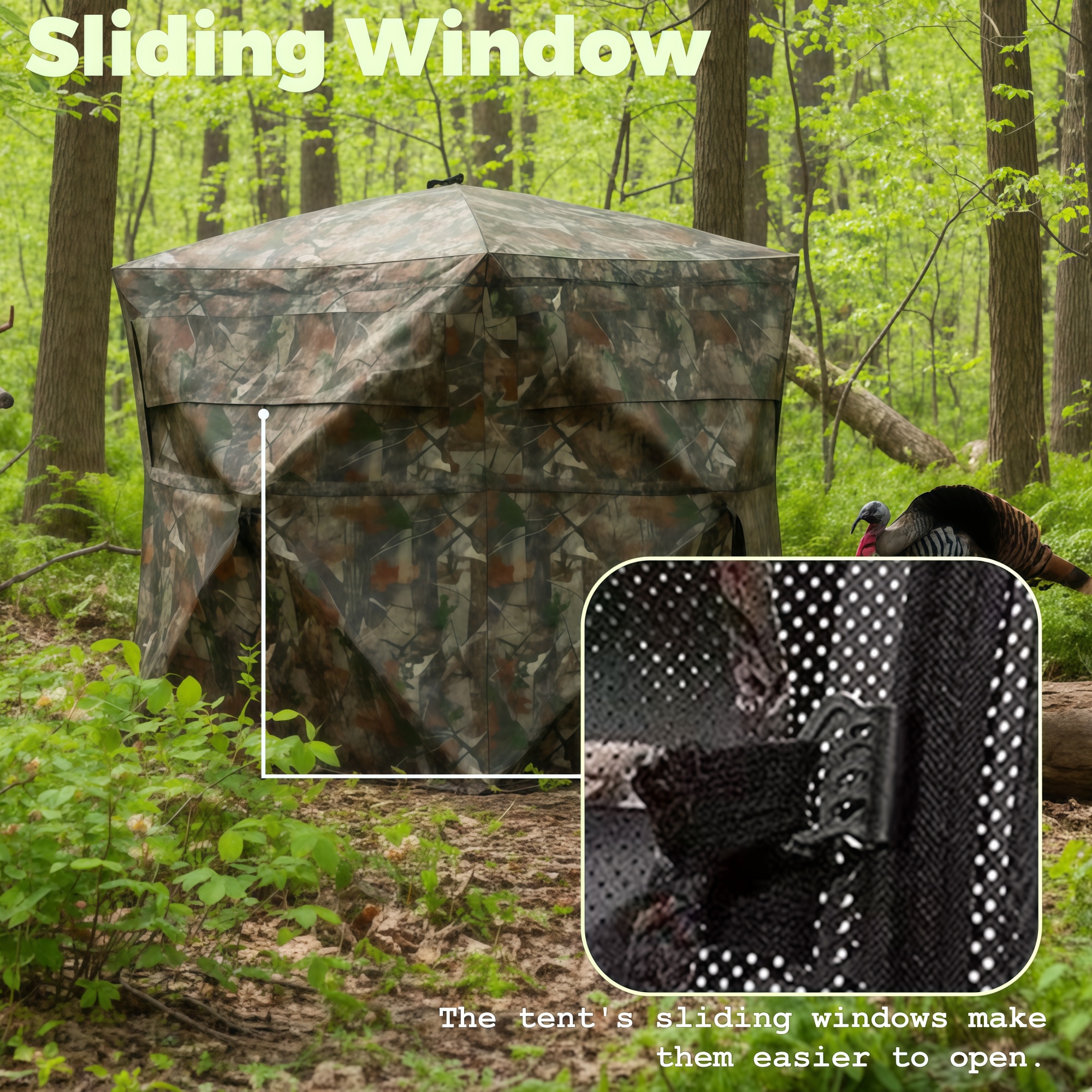 Camouflage Pop-Up Hunting Blin – обзор и цена Hunting Outdoors