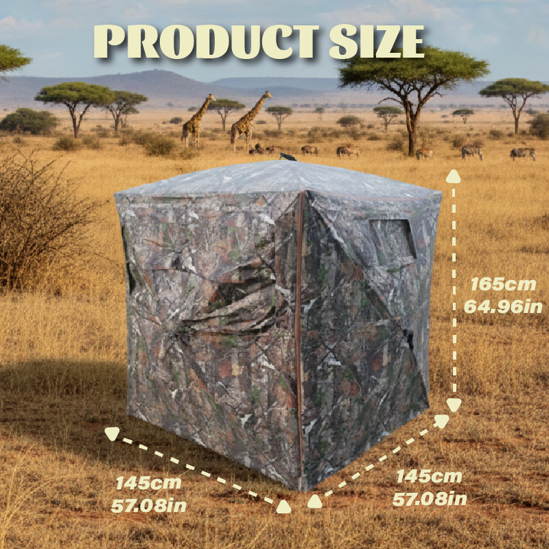 Camouflage Pop-Up Hunting Blin – обзор и цена Hunting Outdoors