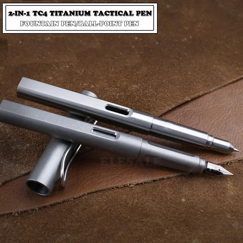 2-In-1 Fountain Ink Pen High Q – обзор и цена Tactical Pen Tool