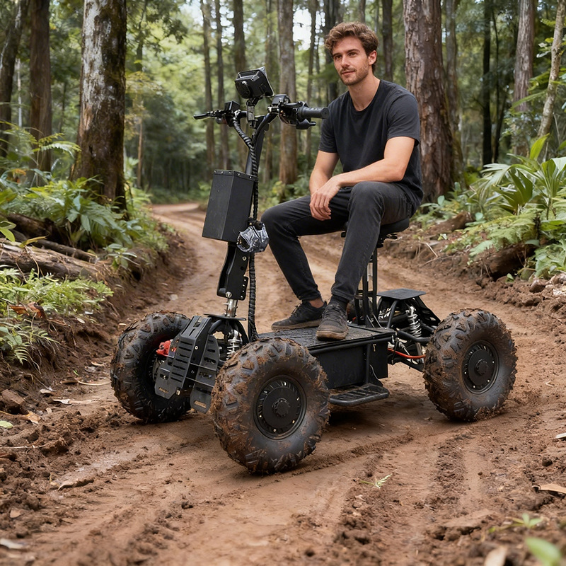 60V off-road electric four-whe – обзор и цена Outdoor Hunting Vehicle