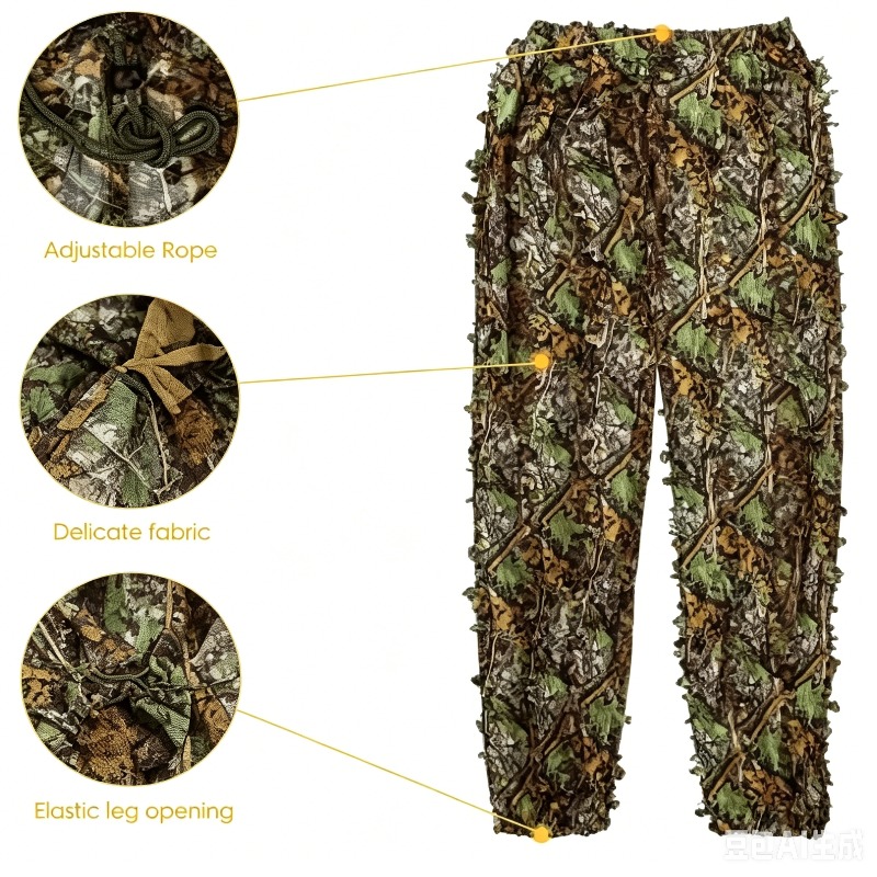 3D  Leafy Bionic Camouflage Hu – обзор и цена Hunting Outdoor Watch