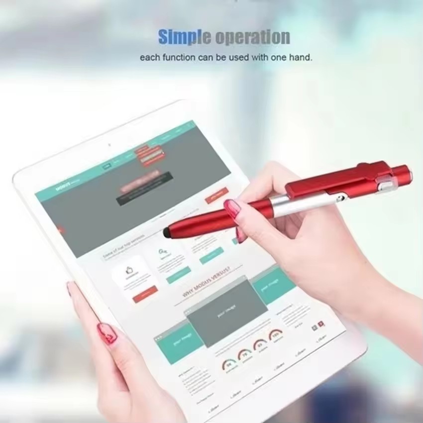 4 IN 1 Multifunction Touch Pen – обзор и цена Tactical Pen Tool
