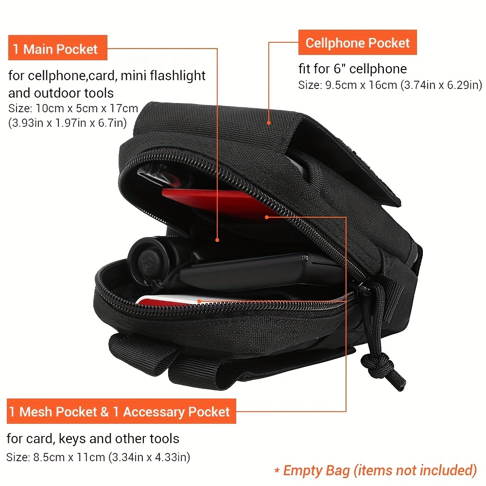 waist bag EDC tool bag vest ba – обзор и цена Outdoor Hunting Belt