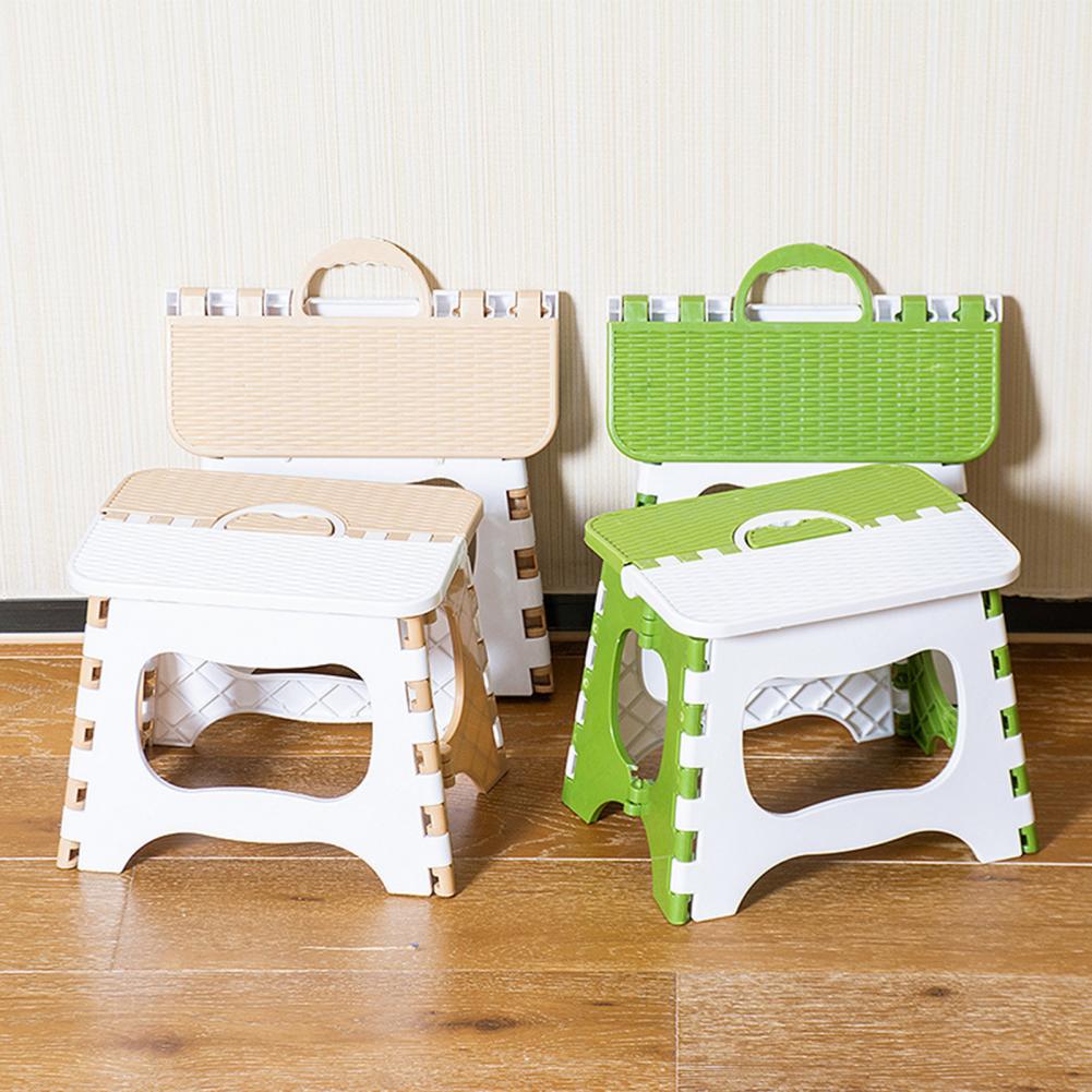Plastic Folding Stool With Han – обзор и цена Hunting And Fishing Outdoor Chairs