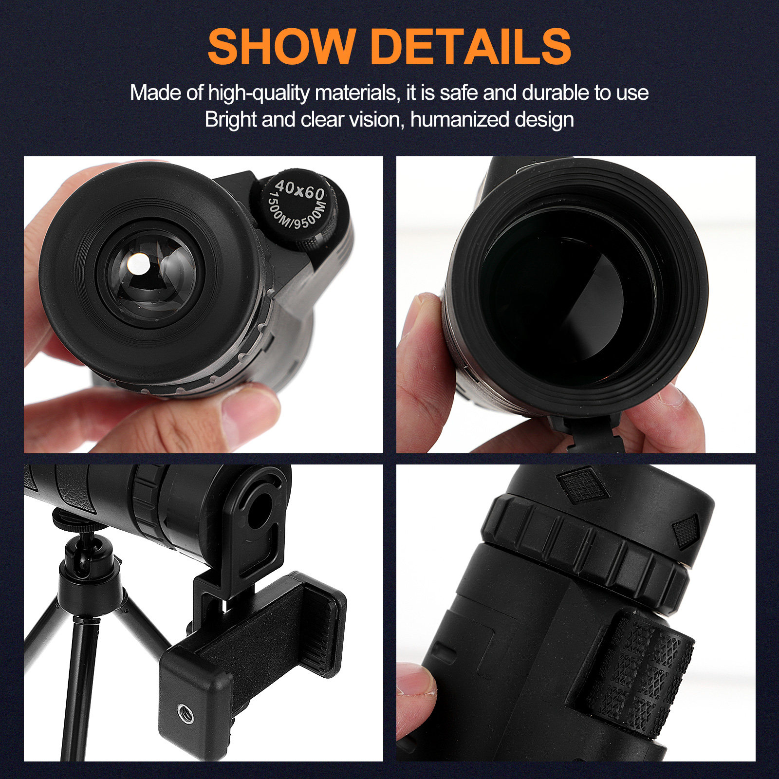 1Set Single-Tube Monocular Hig – обзор и цена Outdoor Hunting Youtube