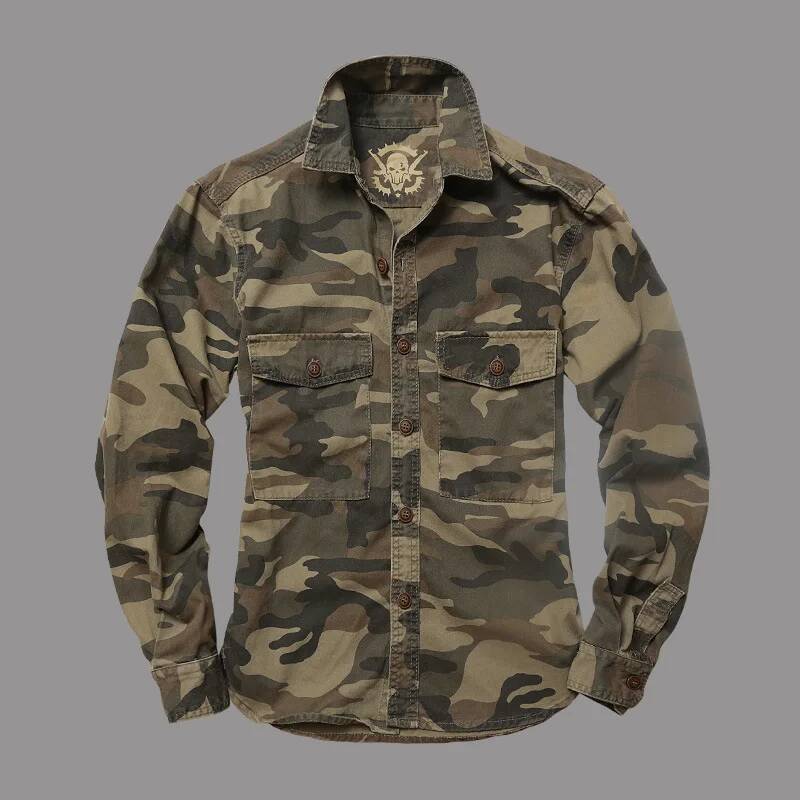 Men Outdoor Camouflage Militar – обзор и цена Hunting Outdoor Shirts