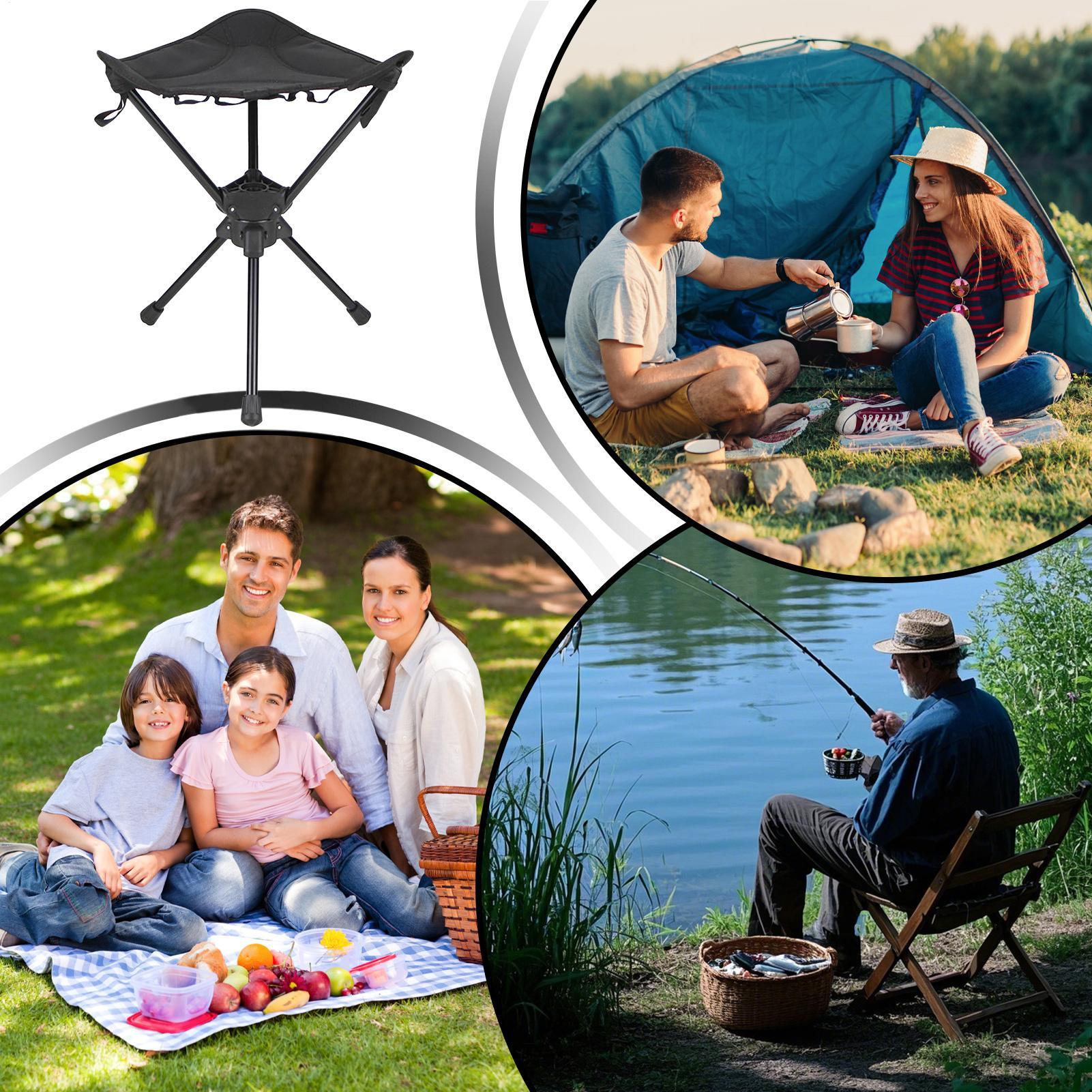Portable Folding Swivel Campin – обзор и цена Hunting And Fishing Outdoor Chairs