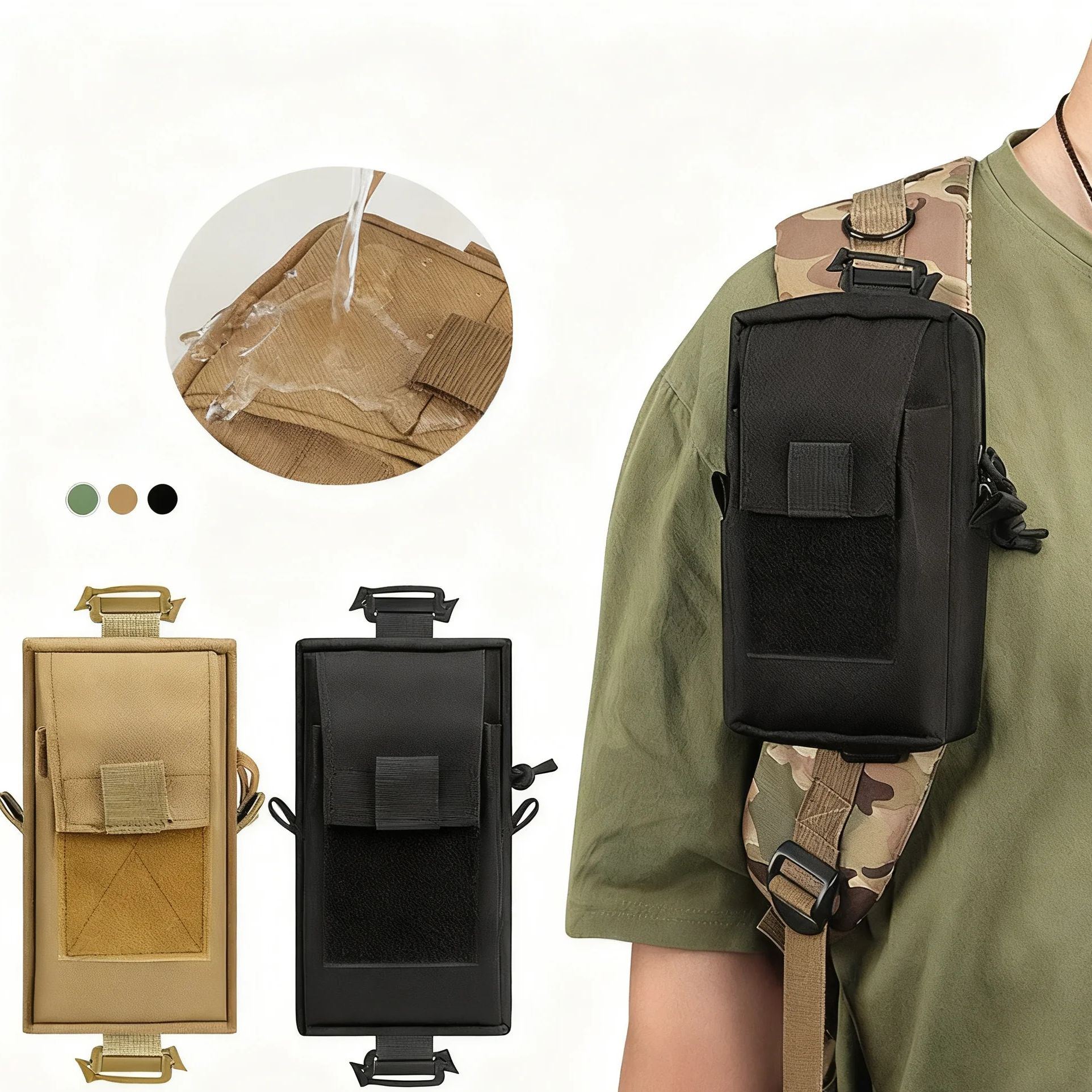 Outdoor Tactical Phone Pouch M – обзор и цена Outdoor Hunting Gear Storage