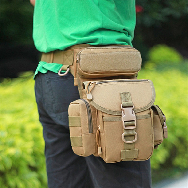 Men's Tactical Drop Leg Bag Mu – обзор и цена Outdoor Hunting Belt
