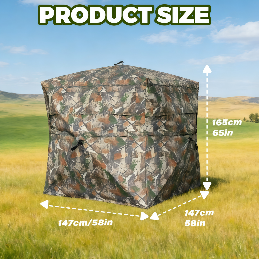Camouflage Pop-Up Hunting Blin – обзор и цена Hunting Outdoors