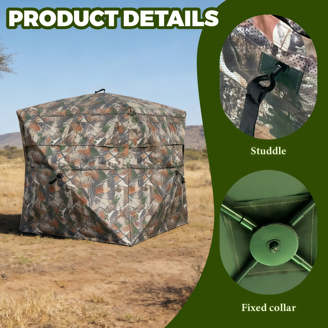 Camouflage Pop-Up Hunting Blin – обзор и цена Hunting Outdoors