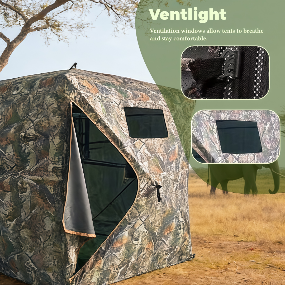 Camouflage Pop-Up Hunting Blin – обзор и цена Hunting Outdoors