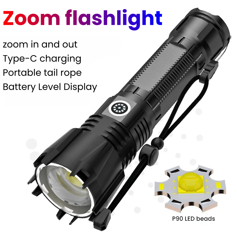 High-power P90 LED Flashlight  – обзор и цена Hunting Outdoors