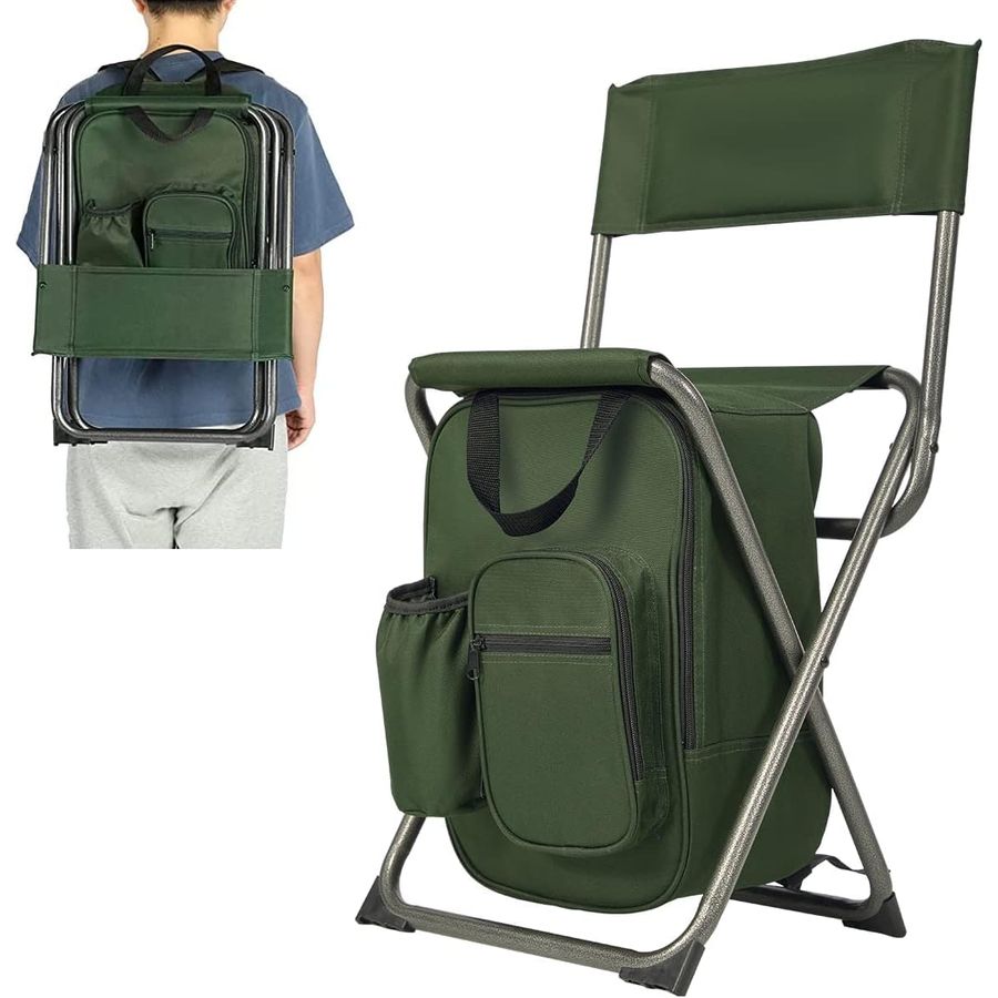 Backpack Cooler Chair Fishing  – обзор и цена Hunting And Fishing Outdoor Chairs