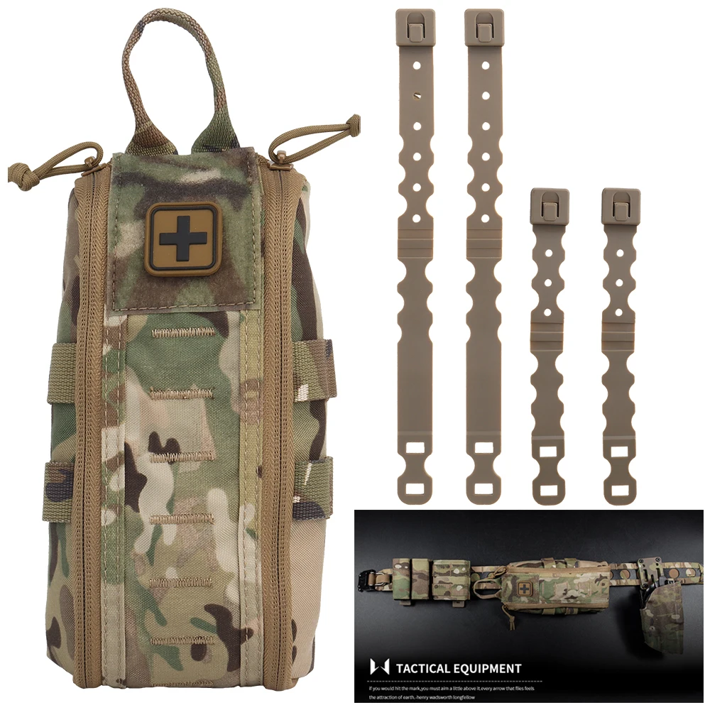 Camping First Aid Kit MOLLE Wa – обзор и цена Outdoor Hunting Belt