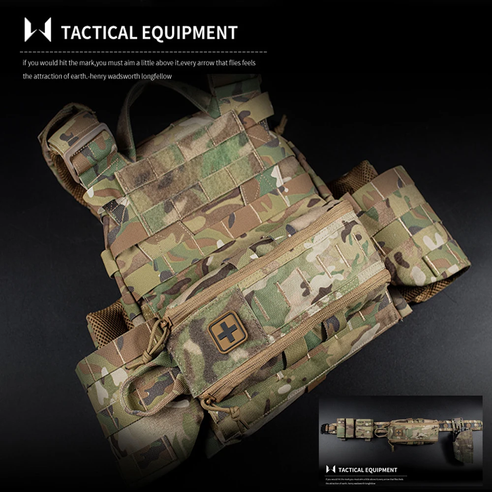 Camping First Aid Kit MOLLE Wa – обзор и цена Outdoor Hunting Belt