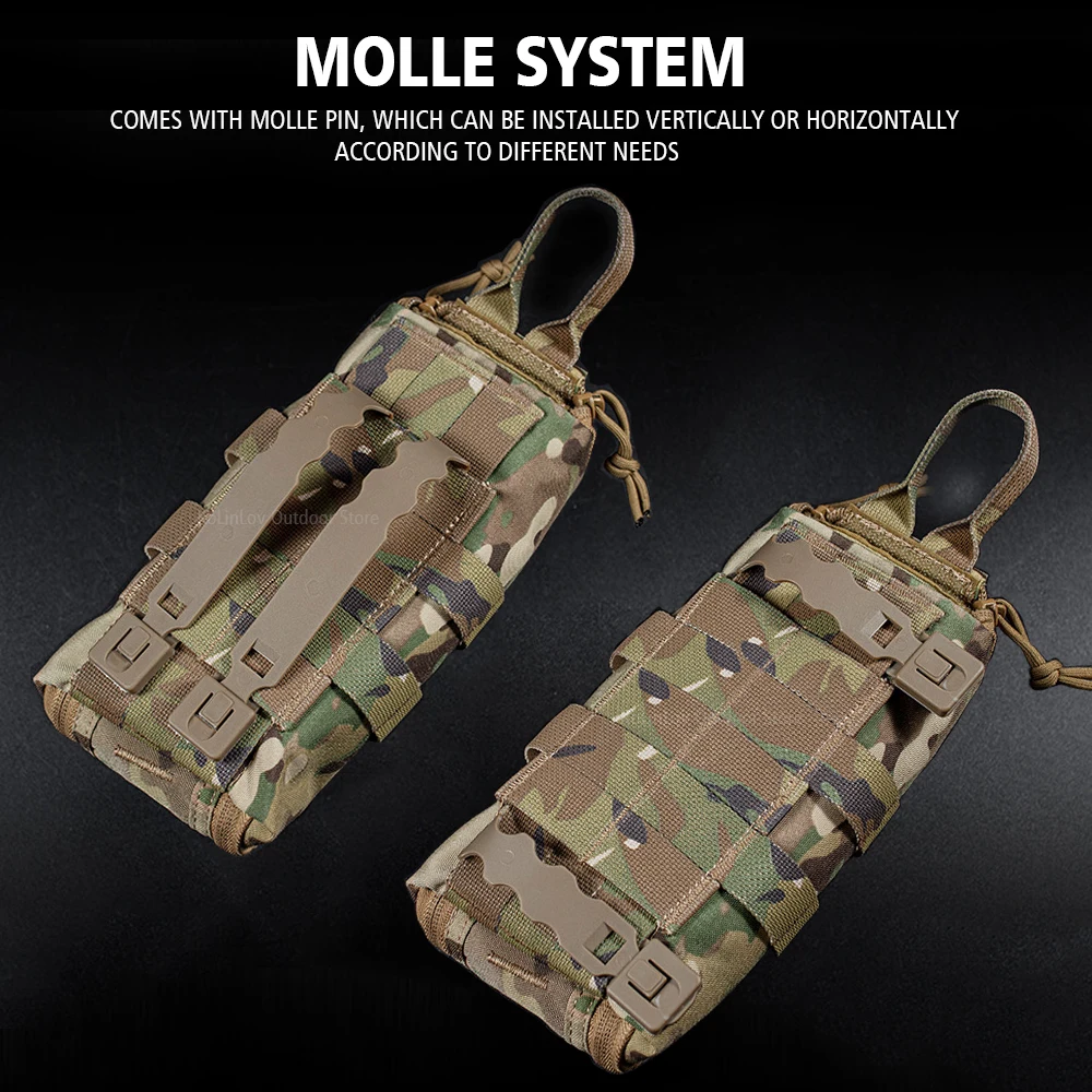 Camping First Aid Kit MOLLE Wa – обзор и цена Outdoor Hunting Belt