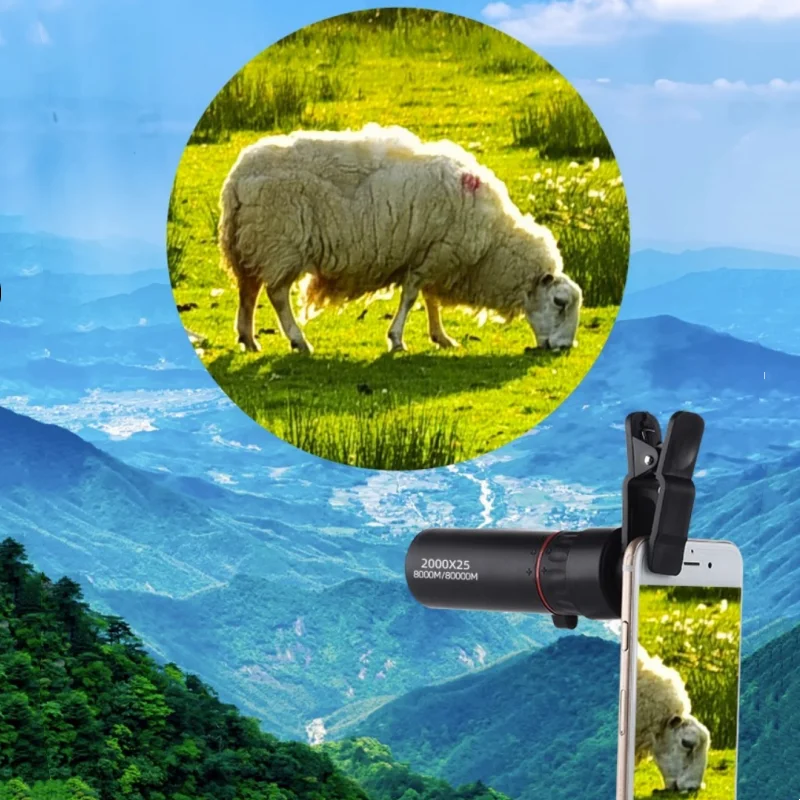 HD 2000x25 Monocular Telescope – обзор и цена Hunting Outdoor Watch