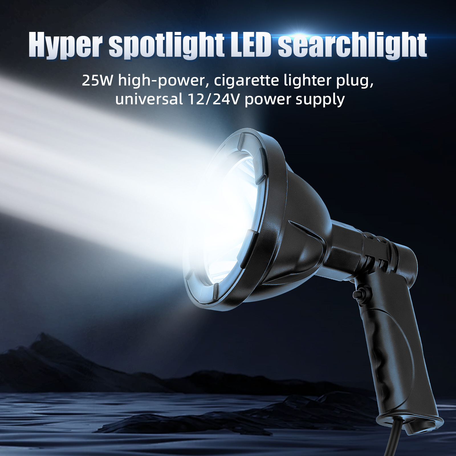 100W 4inch High Power Handheld – обзор и цена Outdoor Hunting Vehicle