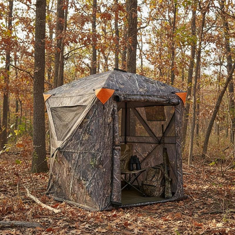 Ground Hunting Tent 60x60x66 I – обзор и цена Hunting Outdoors