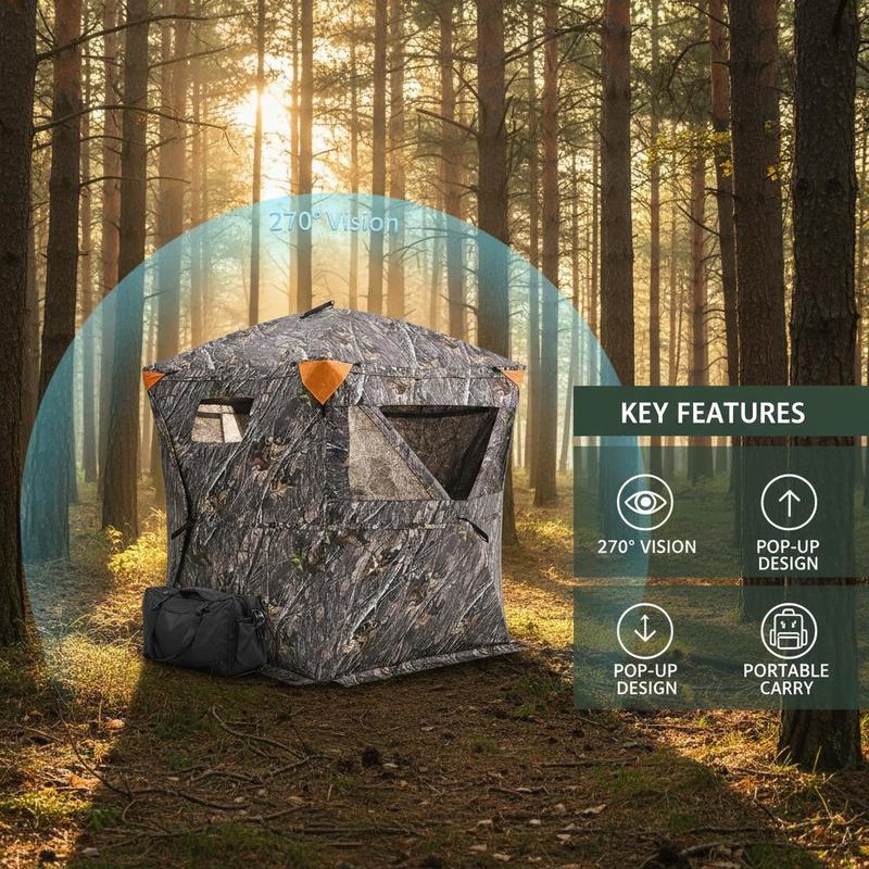 Ground Hunting Tent 60x60x66 I – обзор и цена Hunting Outdoors