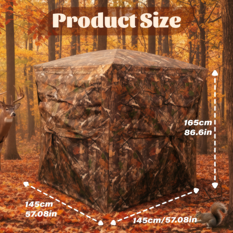 Camouflage Pop-Up Hunting Blin – обзор и цена Hunting Outdoors