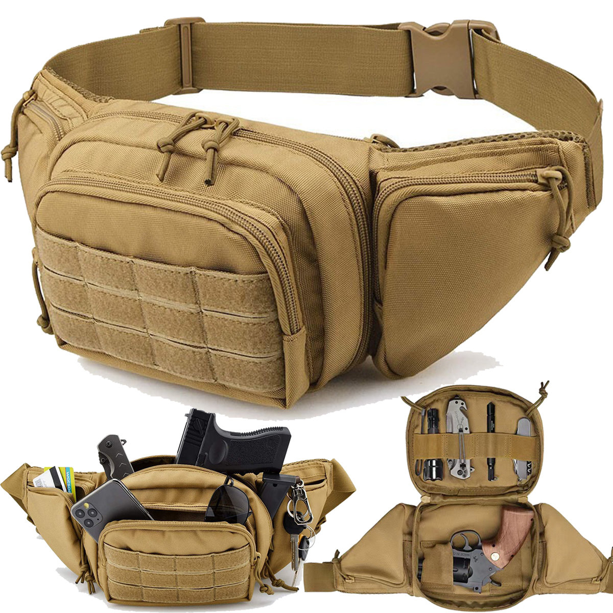 Hunting Waist Bag Men's Tactic – обзор и цена Outdoor Hunting Belt