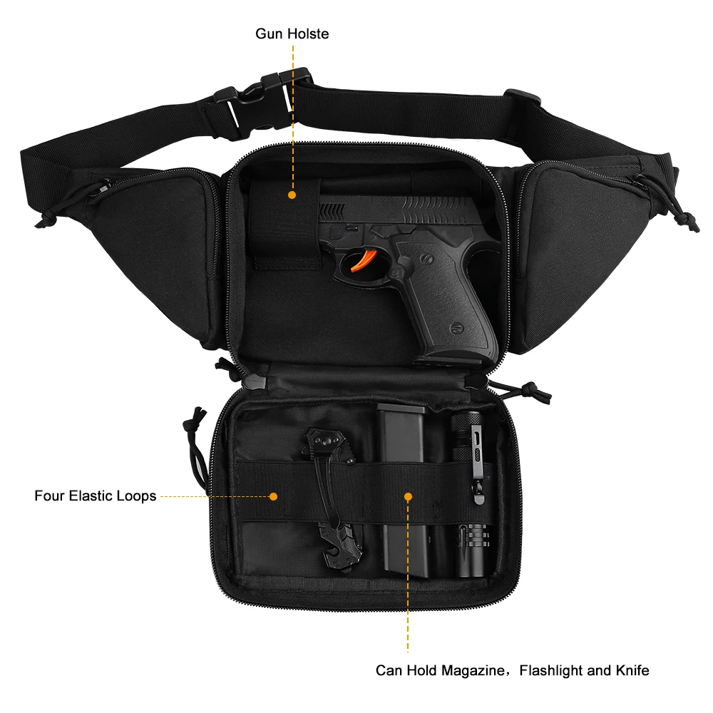 Hunting Waist Bag Men's Tactic – обзор и цена Outdoor Hunting Belt