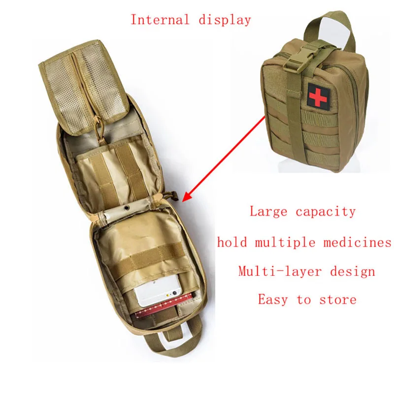 Tactical First Aid Kit Medical – обзор и цена Outdoor Hunting Vehicle