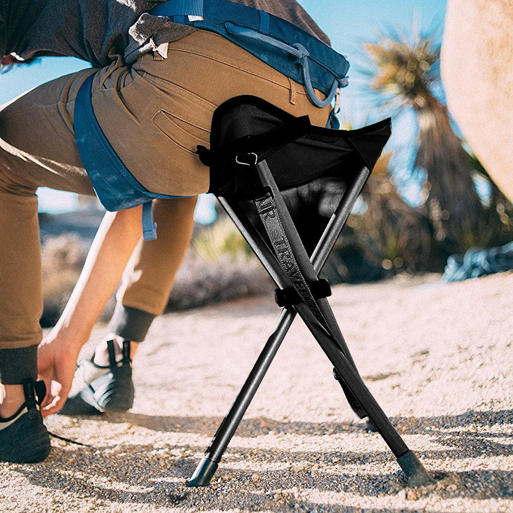 Portable Tripod Stool Folding  – обзор и цена Hunting And Fishing Outdoor Chairs