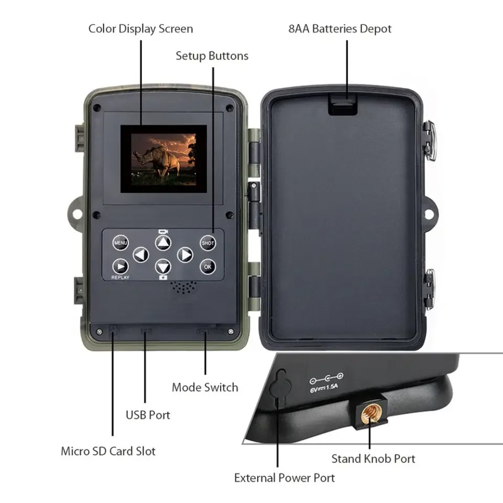 HC802A Wildlife Trail Camera 2 – обзор и цена Outdoor Hunting Videos