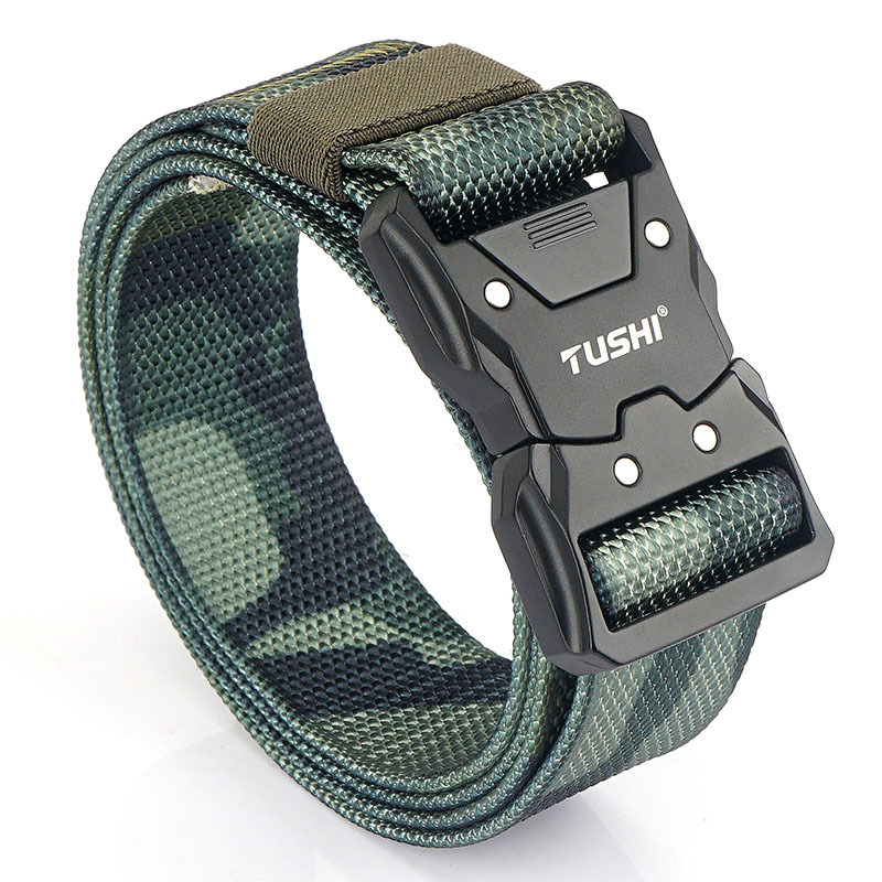 Men's Tactical Buckle Nylon Be – обзор и цена Outdoor Hunting Belt